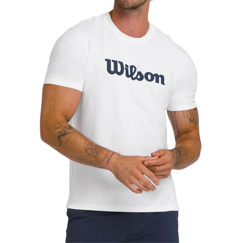 T-shirt Wilson Easy Street Tee Blanc- Esprit Padel Shop