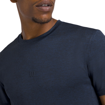 T-shirt Wilson Everyday Performance Tee Bleu Marine - Esprit Padel Shop