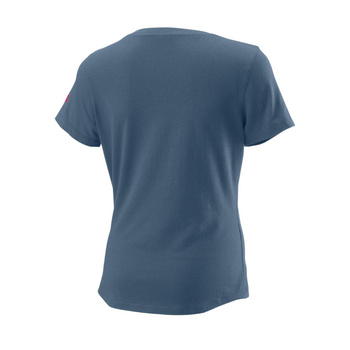 Camiseta Wilson Love Earth Azul - Esprit Padel Shop