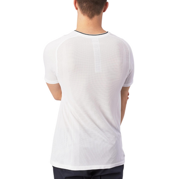 T-shirt Wilson Seamless Crew 2.0 Branco Costas - Esprit Padel Shop
