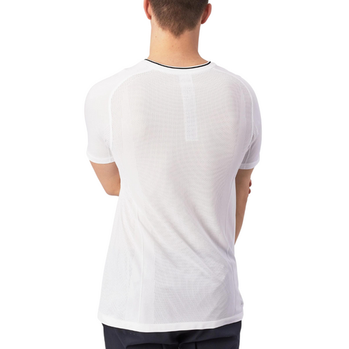 T-shirt Wilson Seamless Crew 2.0 Branco Costas - Esprit Padel Shop