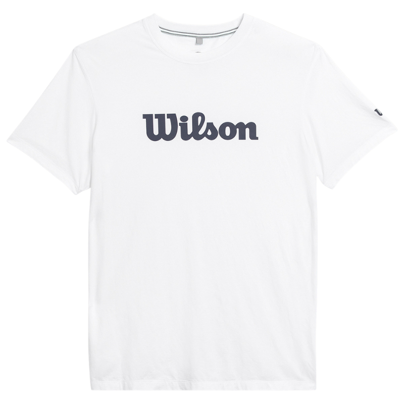 T-shirt Wilson Team Graphic Tee Script Blanc - Esprit Padel Shop