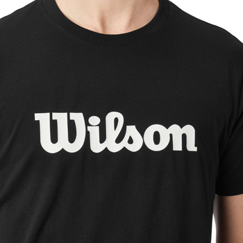 Camiseta Wilson Team Graphic Tee Script Negro - Esprit Padel Shop