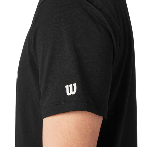 Camiseta Wilson Team Graphic Tee Script negra - Esprit Padel Shop