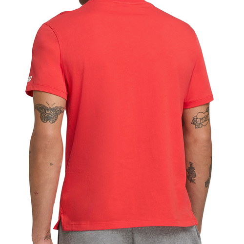 Maglia Wilson Team Graphic Tee Rossa - Esprit Padel Shop