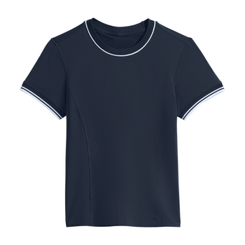 Camiseta Wilson Team Seamless Tee Azul Marino Mujer - Esprit Padel Shop