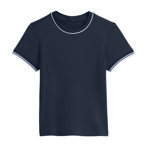 Camiseta Wilson Team Seamless Tee Azul Marino Mujer - Esprit Padel Shop
