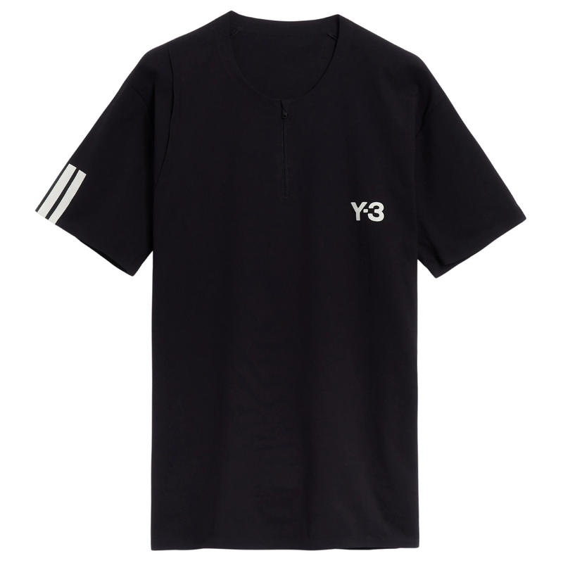 T-shirt Adidas Y-3 Zip Noir - Esprit Padel Shop
