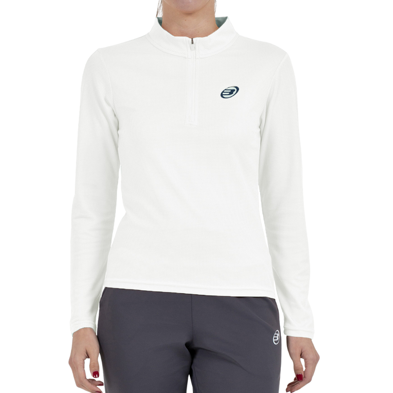 T-Shirt à Manches Longues Bullpadel Alita Blanc Femme - Esprit Padel Shop