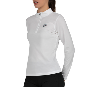 T-Shirt à Manches Longues Bullpadel Alita Blanc Femme - Esprit Padel Shop