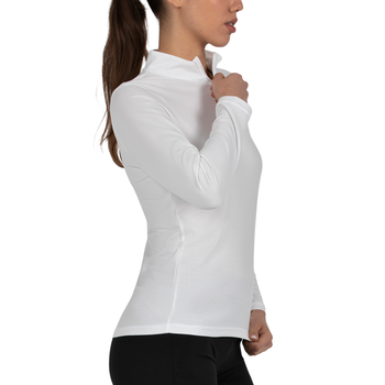 T-Shirt à Manches Longues Bullpadel Alita Blanc Femme - Esprit Padel Shop