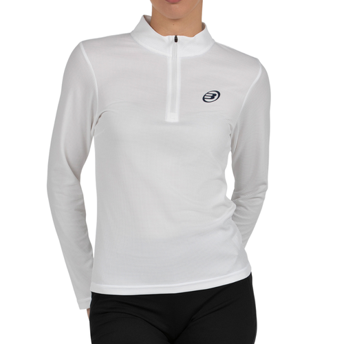 T-Shirt à Manches Longues Bullpadel Alita Blanc Femme - Esprit Padel Shop