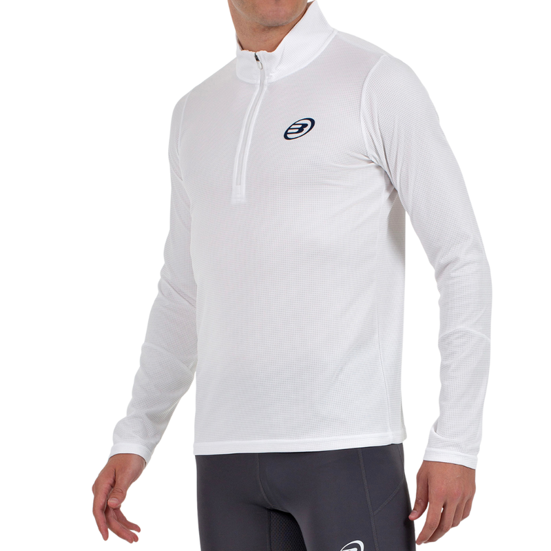 T-Shirt à Manches Longues Bullpadel Anser Blanc - Esprit Padel Shop