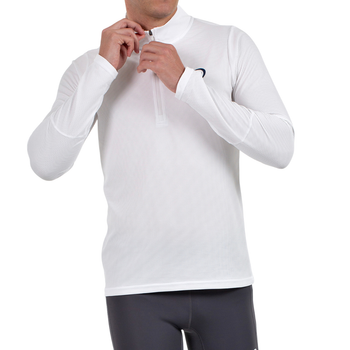 T-Shirt à Manches Longues Bullpadel Anser Blanc - Esprit Padel Shop