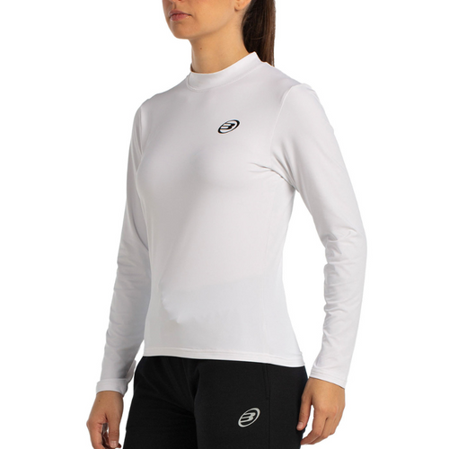 T-shirt de manga comprida Bullpadel Beldo Branco Mulher - Esprit Padel Shop