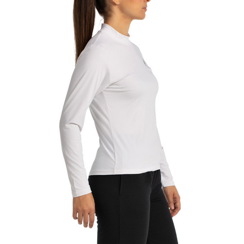 T-shirt de manga comprida Bullpadel Beldo Branco Mulher - Esprit Padel Shop