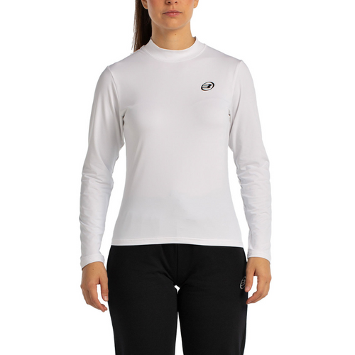 T-shirt de manga comprida Bullpadel Beldo Branco Mulher - Esprit Padel Shop