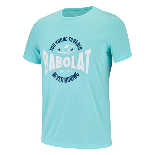 Camiseta Babolat Exercice Graphic Tee Azul 2024 3q - Esprit Padel Shop
