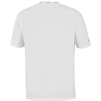 T-shirt Babolat Oversize Cotton Tee Lebron Blanc