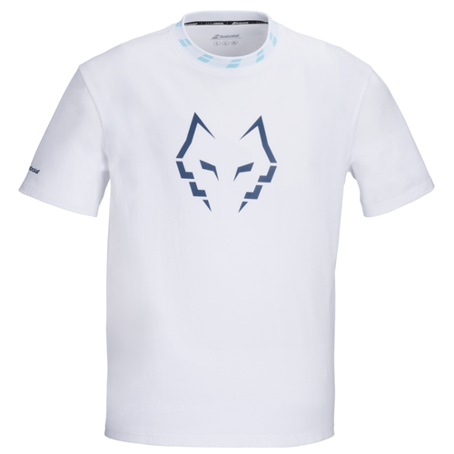 T-shirt Babolat Oversize Cotton Tee Lebron Blanc