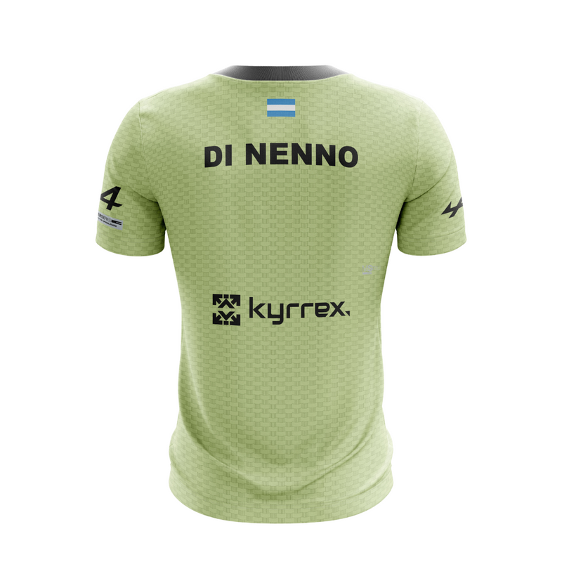 T-shirt Bullpadel Acilo Replica Di Nenno Vert dos - Esprit Padel Shop