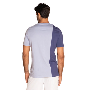 T-shirt corta in cotone Siux Blu - Esprit Padel Negozio
