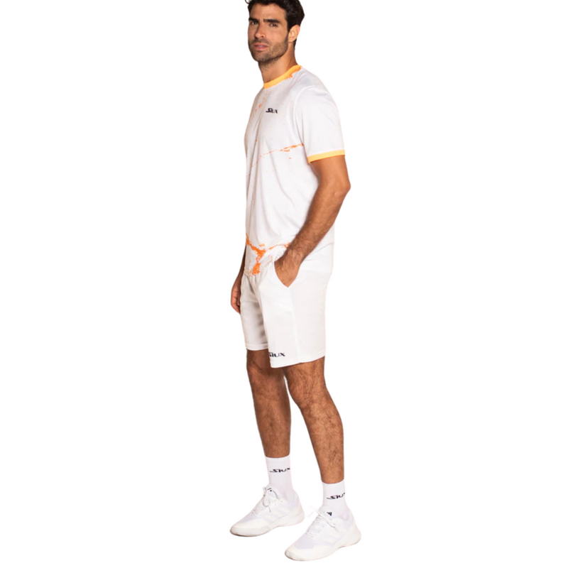 T-shirt Siux Splash Blanc - Esprit Padel Shop