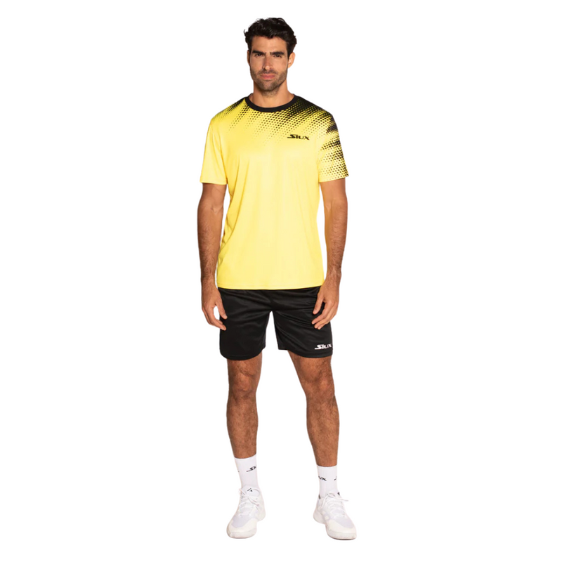 T-shirt Siux Strike Jaune - Esprit Padel Shop