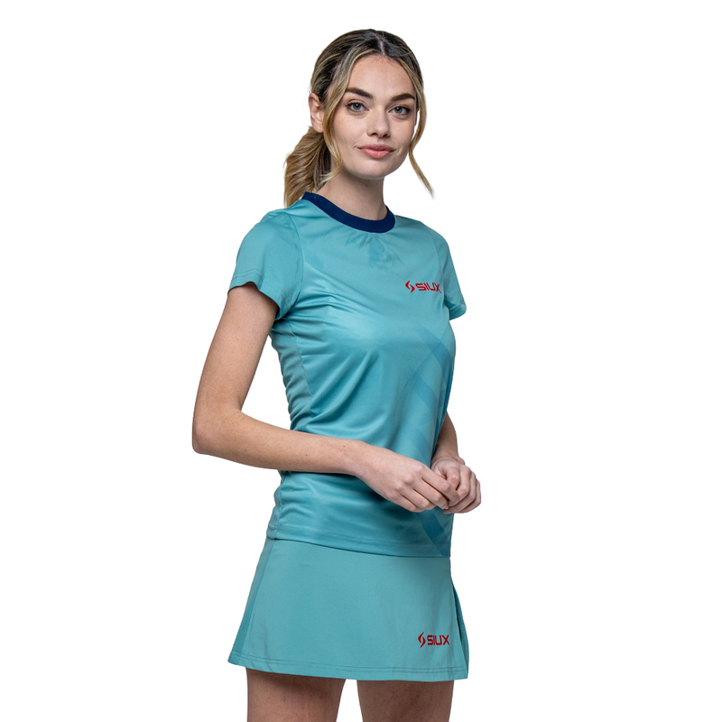 T-shirt Siux Wave Bleu Femme - Esprit Padel Shop