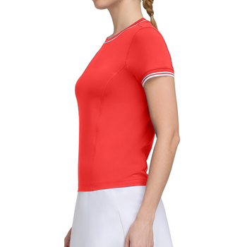 Wilson Team Seamless T-shirt dam röd - Esprit Padel Shop