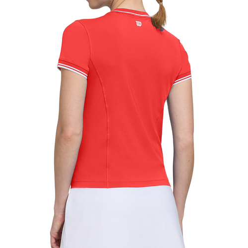T-shirt Wilson Team Seamless Röd Dam - Esprit Padel Shop