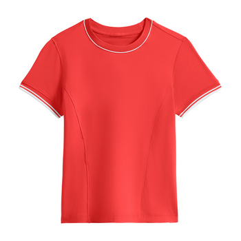 Wilson Team sömlös röd t-shirt dam - Esprit Padel Shop