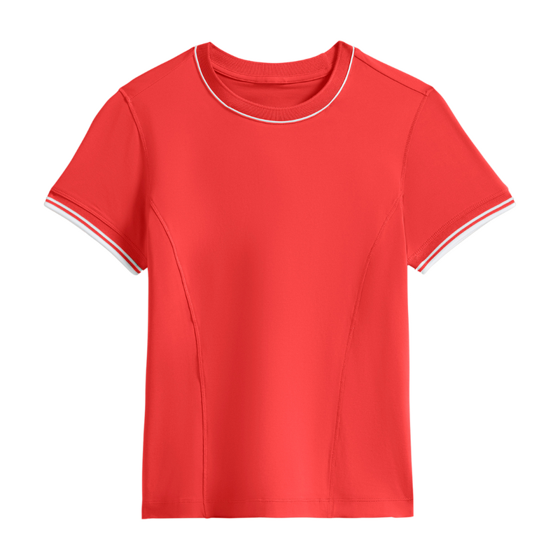 T-shirt Wilson Team Seamless Rouge Femme - Esprit Padel Shop