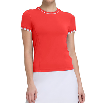 Wilson Team sömlös röd T-shirt dam - Esprit Padel Shop