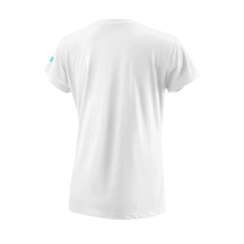 T-shirt Wilson Tracer Tech Tee femme dos - Esprit Padel Shop