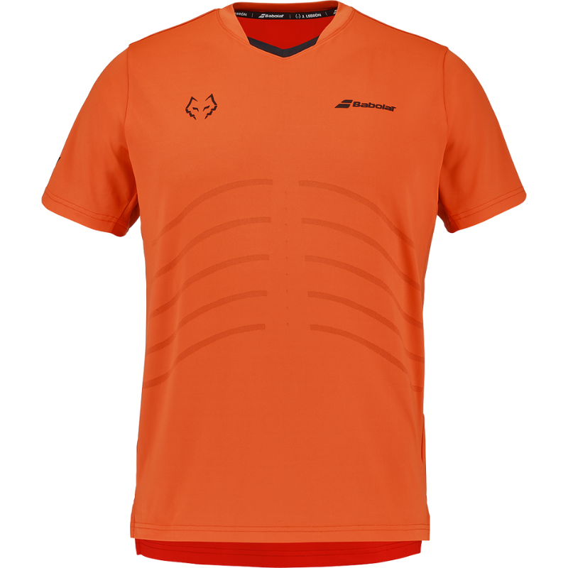 T-shirt Babolat Replica Crew Neck Tee Lebron Orange 2026 - Esprit Padel Shop