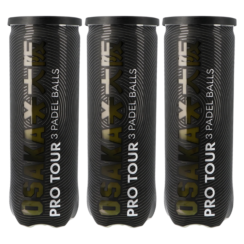 Tripack de 3 balles Osaka Pro Tour - Esprit Padel Shop