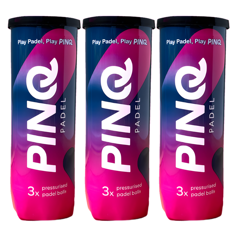 Tripack de 3 balles Pinq Padel - Esprit Padel Shop