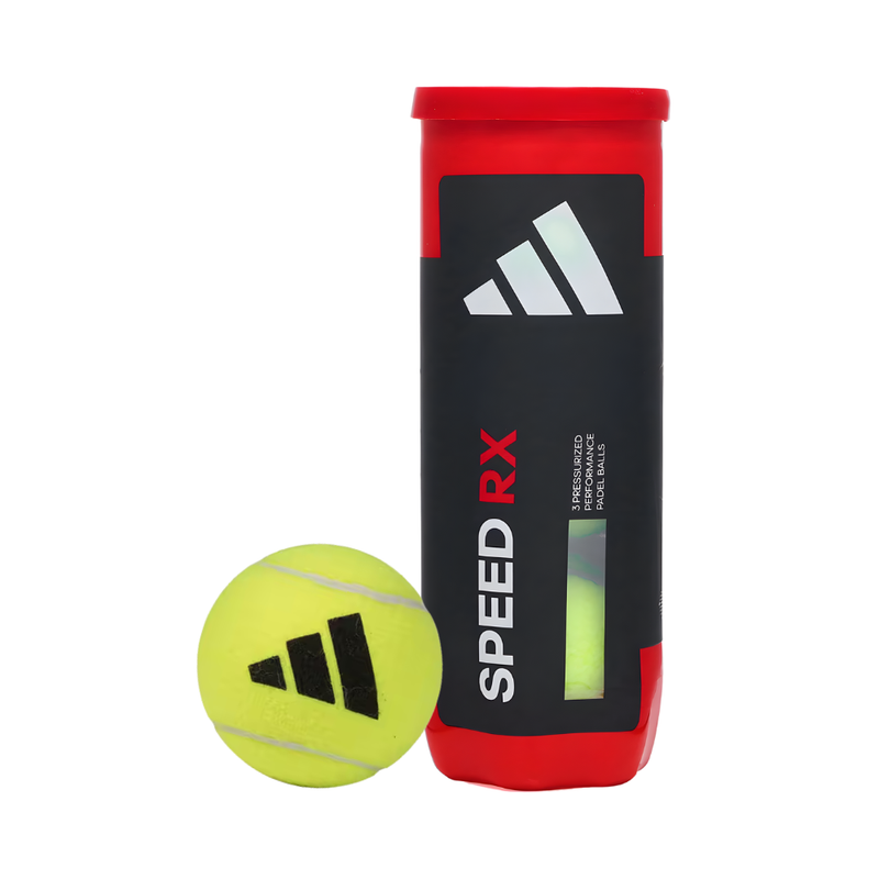 Tube de 3 balles Adidas Speed RX - Esprit Padel Shop