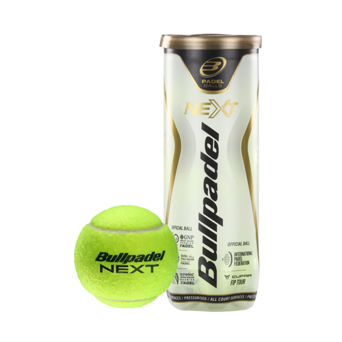 Tube de 3 balles Bullpadel Next - Esprit Padel Shop