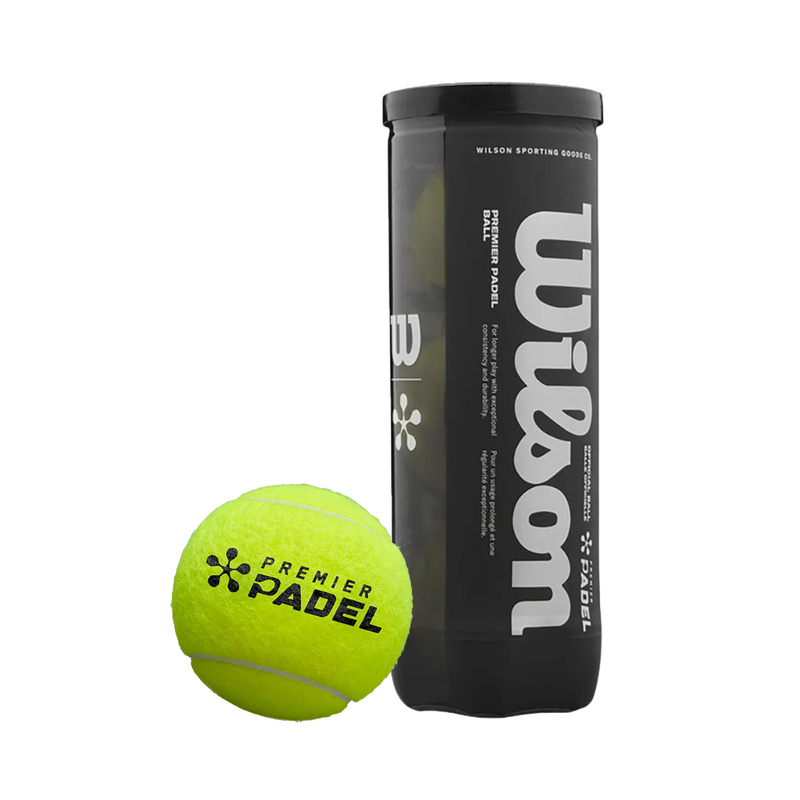 Tube de 3 balles Wilson Premier Padel - Esprit Padel Shop