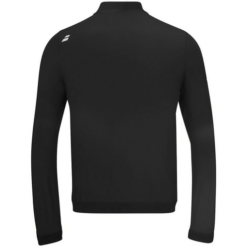 Chaqueta Babolat Play Jacket negra junior - Esprit Padel Shop