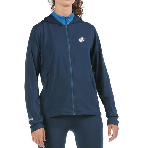 Veste Bullpadel Edorta Bleu Femme Face - Esprit Padel Shop