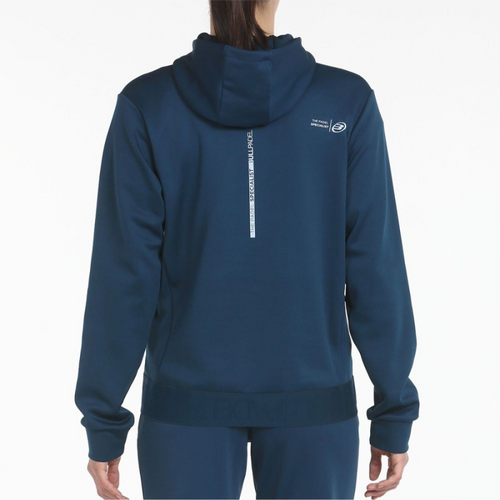 Bullpadel Ouren marineblauwe damesjas rugzijde - Esprit Padel Shop