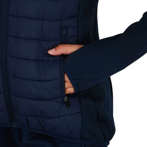 Osaka Hybrid navy blue women's jacket - Esprit Padel Shop