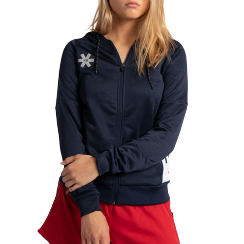 Felpa Training Zip Con Cappuccio Osaka Blu Navy Donna - Esprit Padel Negozio