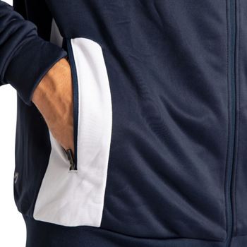 Osaka Training Zip Jacket with Hood Navy Blue - Esprit Padel Shop