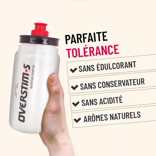 Boisson électrolytes Overstim.s Fruits rouges - Esprit Padel Shop