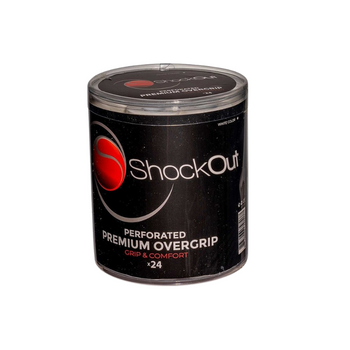 Förpackning med 24 overgrips Shockout Grip and Confort vita - Esprit Padel Shop