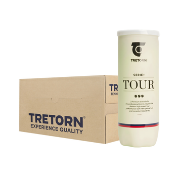 Box of 24 tubes of Tretorn Serie+ Padel Tour balls - Esprit Padel Shop